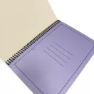 Barbie Purple B/5 vonalas spirál füzet 70 lapos