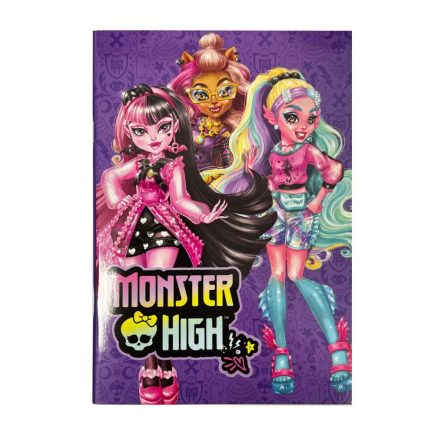 Monster High B/5 vonalas füzet 40 lapos