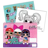   LOL Surprise Many Feels A/4 spiralna bilježnica 40 listova sa naljepnicama