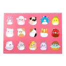 Squishmallows Feelin' A/4 spiralna bilježnica s 40 listova s naljepnicom