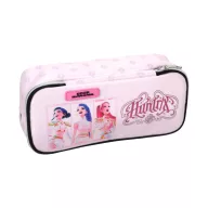 K-pop Démonvadászok Pink 2 rekeszes tolltartó 26 cm