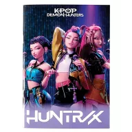 K-pop Démonvadászok Singers A4 vonalas füzet 50 lapos