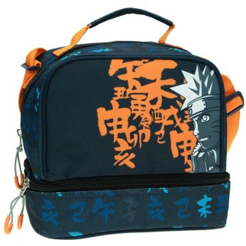 Naruto thermo uzsonnás táska kék 21cm