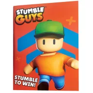 Stumble Guys Win B/5 vonalas füzet 40 lapos