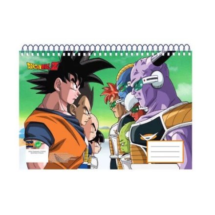 Dragon Ball A/4 spirál vázlatfüzet 30 lapos