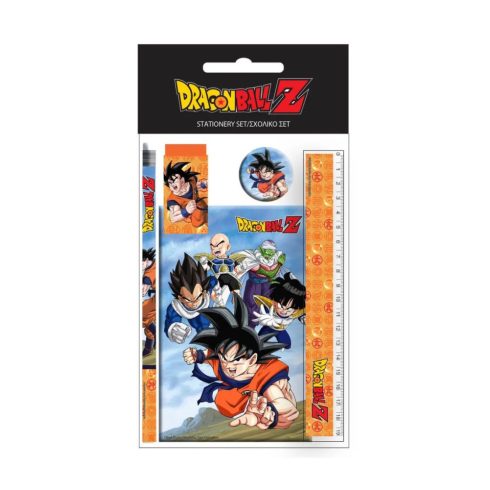 Dragon Ball írószer szett 5 db-os, narancssárga