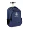 Real Madrid Blue gurulós iskolatáska, táska 48 cm