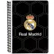 Real Madrid Black B/5 vonalas spirál füzet 70 lapos