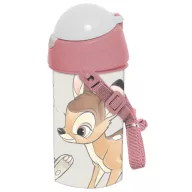 Disney Bambi Cute plastična boca sa slamkom i kukom 500 ml