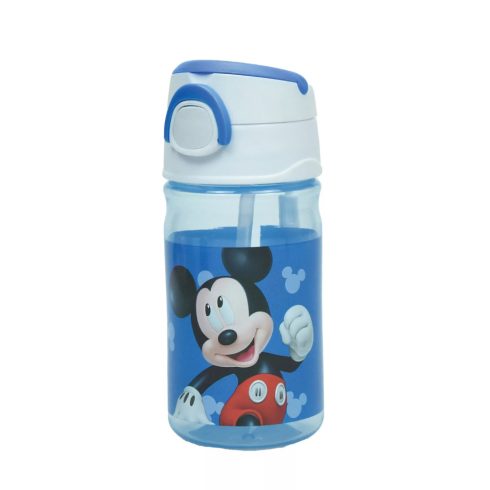 Disney Mickey műanyag kulacs akasztóval blue