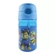  Mancs Őrjárat Best Team műanyag szívószálas kulacs akasztóval 350 ml