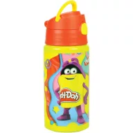 Play-Doh Happy aluminijska boca sa slamkom i kukom 500 ml