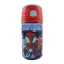 Pókember Spidey Glow műanyag szívószálas kulacs akasztóval 350 ml