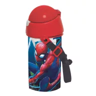   Spider-Man Dark Jumper plastična boca sa slamkom i kukom 500 ml