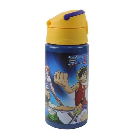 One Piece alumínium kulacs akasztóval, kék, 500 ml