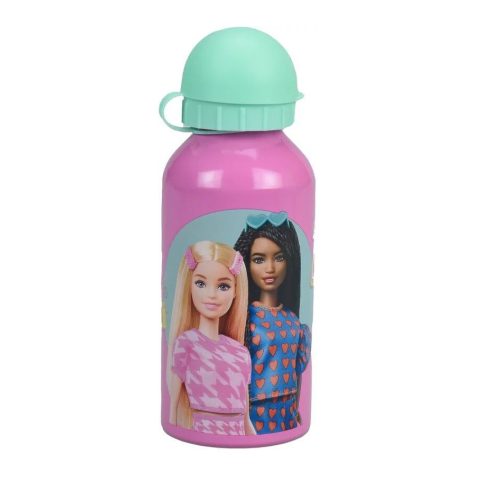 Barbie alumínium kulacs 400ml 