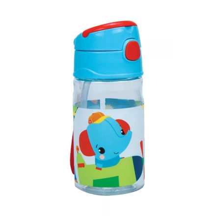 Fisher-Price műanyag kulacs akasztóval repülő 350ml