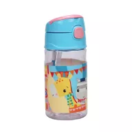   Fisher-Price Animals Party plastika boca sa slamkom i kukicom 350 ml