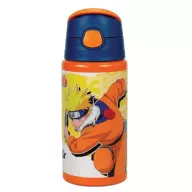  Naruto Fire Orange aluminijska boca sa slamkom i kukom 500 ml