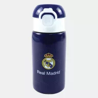 Real Madrid Blue alumínium szívószálas kulacs 500 ml