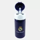 Real Madrid Blue alumínium szívószálas kulacs 500 ml