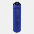 Real Madrid Blue műanyag matt szívószálas kulacs 700 ml