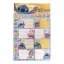 Disney Lilo és Stitch, A csillagkutya Universe füzetcímke matricával 16 db-os
