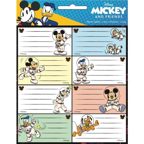 Disney Mickey füzetcímke 16 db-os űrruha