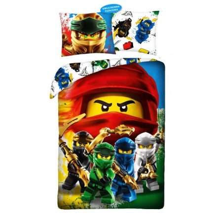 Lego Ninjago ágyneműhuzat  kétoldalú 140x200cm 70x90cm