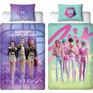   K-pop Démonvadászok Battle kétoldalas ágyneműhuzat 140×200cm, 70x90 cm microfibre