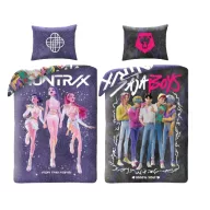   K-pop Démonvadászok For the Fans kétoldalas ágyneműhuzat 140×200cm, 70x90 cm microfibre