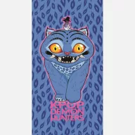   K-pop Démonvadászok Derpy fürdőlepedő, strand törölköző 70x140cm