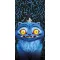 K-pop Démonvadászok Derpy & Sussie fürdőlepedő, strand törölköző 70x140cm