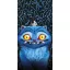 K-pop Démonvadászok Derpy & Sussie fürdőlepedő, strand törölköző 70x140cm