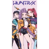   K-pop Démonvadászok Rebel Girls fürdőlepedő, strand törölköző 70x140cm