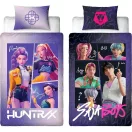 K-pop Démonvadászok Saja Boys kétoldalas ágyneműhuzat 140×200cm, 70x90 cm microfibre