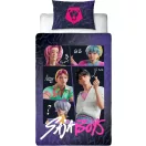 K-pop Démonvadászok Saja Boys kétoldalas ágyneműhuzat 140×200cm, 70x90 cm microfibre