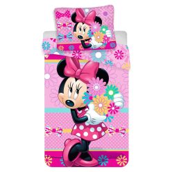 Disney Minnie ágyneműhuzat 140x200 cm 70x90 cm (Bows)