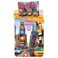 New York Times Square ágyneműhuzat 140×200cm, 70×90 cm
