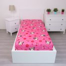 Disney Minnie Hearts gumena plahta 90x200 cm