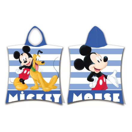 Disney Mickey poncsó törölköző stripe 50x115cm