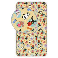 Bing Tiny Town gumena plahta 90x200 cm