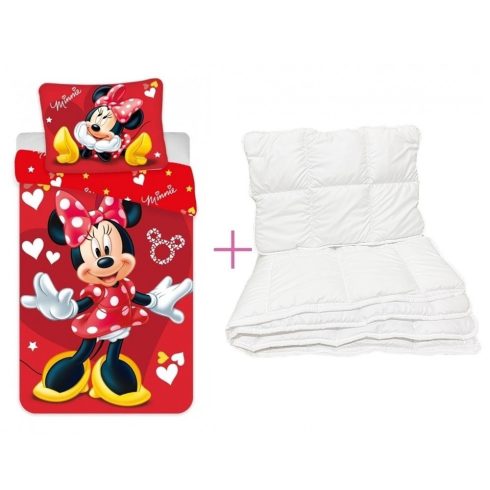 Disney Minnie ovis ágynemű szett (piros)