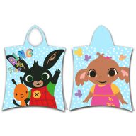 Bing Blue plažni ručnik pončo 50x115cm