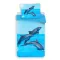 Delfin Trio posteljina 140×200 cm, 70x90 cm mikrofibra