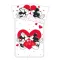 Disney Mickey Love Minnie komplet posteljine 140×200cm, 70×90 cm