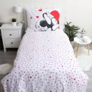 Disney Mickey Love Minnie komplet posteljine 140×200cm, 70×90 cm