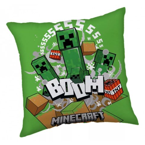 Minecraft párna díszpárna Creeper Boom