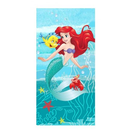 Disney Hercegnők törölköző fürdőlepedő Ariel