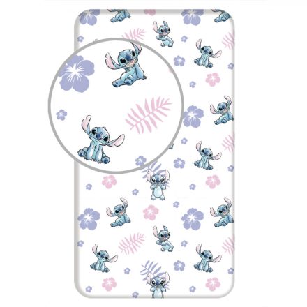 Disney Lilo és Stitch A csillagkutya gumis lepedő 90x200cm